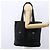 Borsa Tote Prada in Nylon Nero Argento Auth 151870 - vista 26