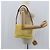 LOUIS VUITTON Borsa Thompson Street Monogram Vernis Giallo Lime M91071 Auth BA7213 D'oro - vista 21