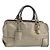 LOEWE Anagram Americana 28 Borsa a Mano Pelle Oro Auth 147012 D'oro