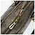 LOEWE Anagram Americana 28 Borsa a Mano Pelle Oro Auth 147012 D'oro - vista 19