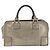 LOEWE Anagram Americana 28 Borsa a Mano Pelle Oro Auth 147012 D'oro - vista 2