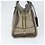 LOEWE Anagram Americana 28 Borsa a Mano Pelle Oro Auth 147012 D'oro - vista 3