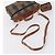 Pequin FENDI Pecan Canvas Handtasche PVC 2-Wege Schwarz Braun Auth th6378 - Ansicht 7