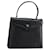Borsa a mano GIVENCHY in pelle nera e oro Auth 148891 Nero D'oro