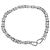LOUIS VUITTON Cinghia a catena in metallo 23,6"" Argento LV Auth 150645