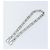 LOUIS VUITTON Cinghia a catena in metallo 23,6"" Argento LV Auth 150645 - vista 6