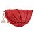 Autre Marque BOTTEGA VENETA Borsa a Spalla con Catena Pelle Rossa Argento Auth BA7679V Rosso