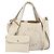 Autre Marque Stella McCartney Tote Bag Polyester 2in1 Weiß Gold Auth BA7342 Golden