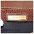 BURBERRY Clutch Bag Leather Brown Gold Auth ep11492 Golden - view 17