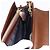 BURBERRY Clutch Bag Leather Brown Gold Auth ep11492 Golden - view 20