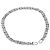 LOUIS VUITTON Cintura a Spalla in Catena Metal 25,6"" Argento LV Auth 150636