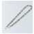 LOUIS VUITTON Cintura a Spalla in Catena Metal 25,6"" Argento LV Auth 150636 - vista 2