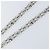 LOUIS VUITTON Cintura a Spalla in Catena Metal 25,6"" Argento LV Auth 150636 - vista 4
