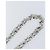 LOUIS VUITTON Cintura a Spalla in Catena Metal 25,6"" Argento LV Auth 150636 - vista 5