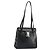 Borsa Tote Vala in pelle nera e argento di Salvatore Ferragamo Auth bs30363 Nero