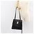 Borsa Tote Vala in pelle nera e argento di Salvatore Ferragamo Auth bs30363 Nero - vista 22