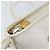 Gucci Borsa a Spalla Micro GG Supreme PVC Bianco Oro 007 115 1095 Auth ep11655 D'oro - vista 16