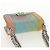 Borsa a Spalla Boy Chanel in Catena in Pelle Caviar Argento Arcobaleno CC Auth 147968SM - vista 6
