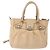 Borsa a mano in pelle Salvatore Ferragamo 2 in 1 Beige Argento Auth BA7666 - vista 13