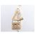 Borsa a mano in pelle Salvatore Ferragamo 2 in 1 Beige Argento Auth BA7666 - vista 24