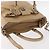 Borsa a mano in pelle Salvatore Ferragamo 2 in 1 Beige Argento Auth BA7666 - vista 6