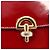 Céline Borsa a Mano CELINE Smalto 2 vie Rosso Oro Auth BA6729 D'oro - vista 20