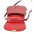 Céline Borsa a Mano CELINE Smalto 2 vie Rosso Oro Auth BA6729 D'oro - vista 21