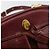 Cartier Borsa a spalla Must Line in pelle bordeaux e oro Auth bs29989 D'oro Bordò - vista 10