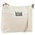 Borsa a Spalla in Tela Trotter Christian Dior Bianco Oro Auth ep11056
