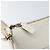 Borsa a Spalla in Tela Trotter Christian Dior Bianco Oro Auth ep11056 - vista 10