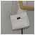 Borsa a Spalla in Tela Trotter Christian Dior Bianco Oro Auth ep11056 - vista 23