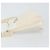 Borsa a Spalla in Tela Trotter Christian Dior Bianco Oro Auth ep11056 - vista 4
