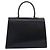 Borsa a mano Gancini in pelle blu navy e oro Auth 146338 di Salvatore Ferragamo D'oro - vista 2