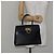 Borsa a mano Gancini in pelle blu navy e oro Auth 146338 di Salvatore Ferragamo D'oro - vista 22