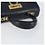 Borsa a mano Gancini in pelle blu navy e oro Auth 146338 di Salvatore Ferragamo D'oro - vista 7