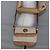 Gucci Borsa a spalla Micro GG Supreme in PVC Bianco Oro Auth BA6748 D'oro - vista 24