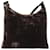 Borsa a Spalla PRADA Velluto Marrone Auth am9681 - vista 2