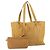 LOEWE Borsa Tote Anagram Pelle Beige Oro Auth 149645 D'oro