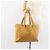 LOEWE Borsa Tote Anagram Pelle Beige Oro Auth 149645 D'oro - vista 22