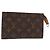 LOUIS VUITTON Pochette Monogram Bucket PM Accessorio LV Auth bs31226 Monogramma