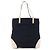 Borsa Tote GUCCI in nylon e pelle blu navy 170008 Auth BA6786 - vista 2