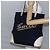 Borsa Tote GUCCI in nylon e pelle blu navy 170008 Auth BA6786 - vista 21