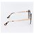 Occhiali da sole PRADA metallo plastica Viola Champagne Oro Auth BA6880 D'oro Porpora - vista 4