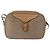 Borsa a Spalla in Tela Trotter Christian Dior Beige Oro Auth ep11416 D'oro - vista 13