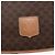 Céline Borsa a Spalla in Tela Macadam CELINE in Pelle PVC Marrone Oro Auth BA7049 D'oro - vista 17
