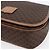 Céline Borsa a Spalla in Tela Macadam CELINE in Pelle PVC Marrone Oro Auth BA7049 D'oro - vista 9