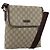 Gucci Borsa a Spalla GG Supreme in PVC Pelle Beige 223666 Auth ep11388
