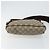 Gucci Borsa a Spalla GG Supreme in PVC Pelle Beige 223666 Auth ep11388 - vista 5