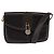 Borsa a spalla in pelle Sherry Line di GUCCI, marrone scuro, oro e rosso, autentica ep11429