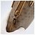 Gucci Borsa a Spalla Micro GG Supreme PVC Beige Oro 007 104 4916 Auth BA7113 D'oro - vista 10
